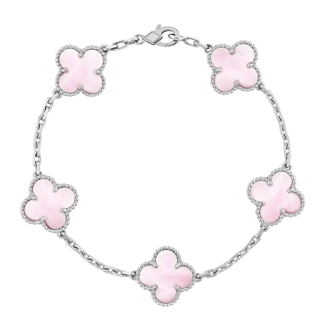 Cloverleaf Black Silver