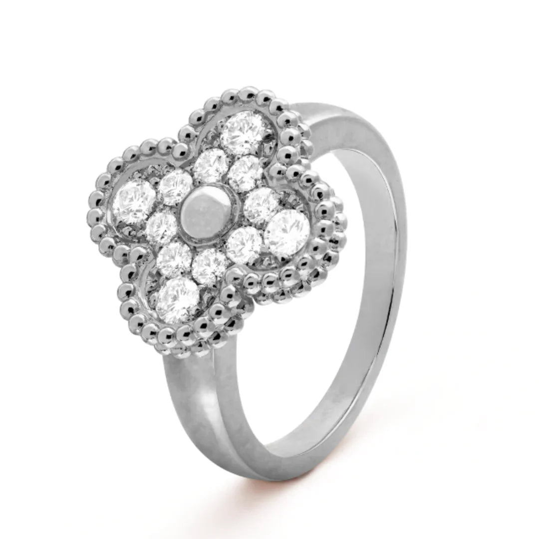 Amber Ring - Diamond / Gold