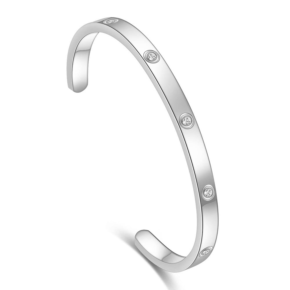 Love Diamond Bangle Slim