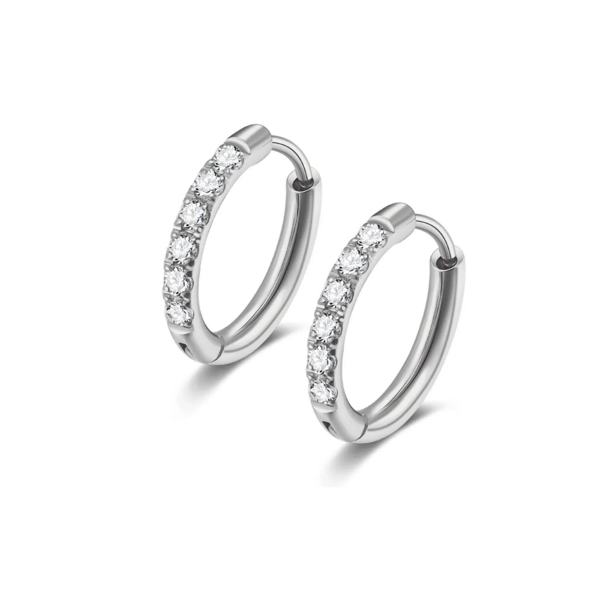 Petite Earrings - Silver