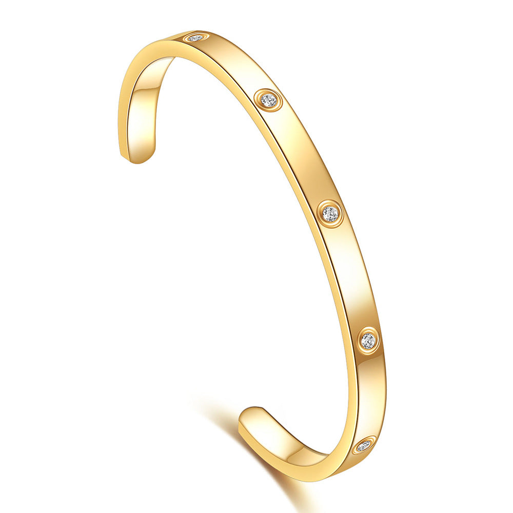 Love Diamond Bangle Slim