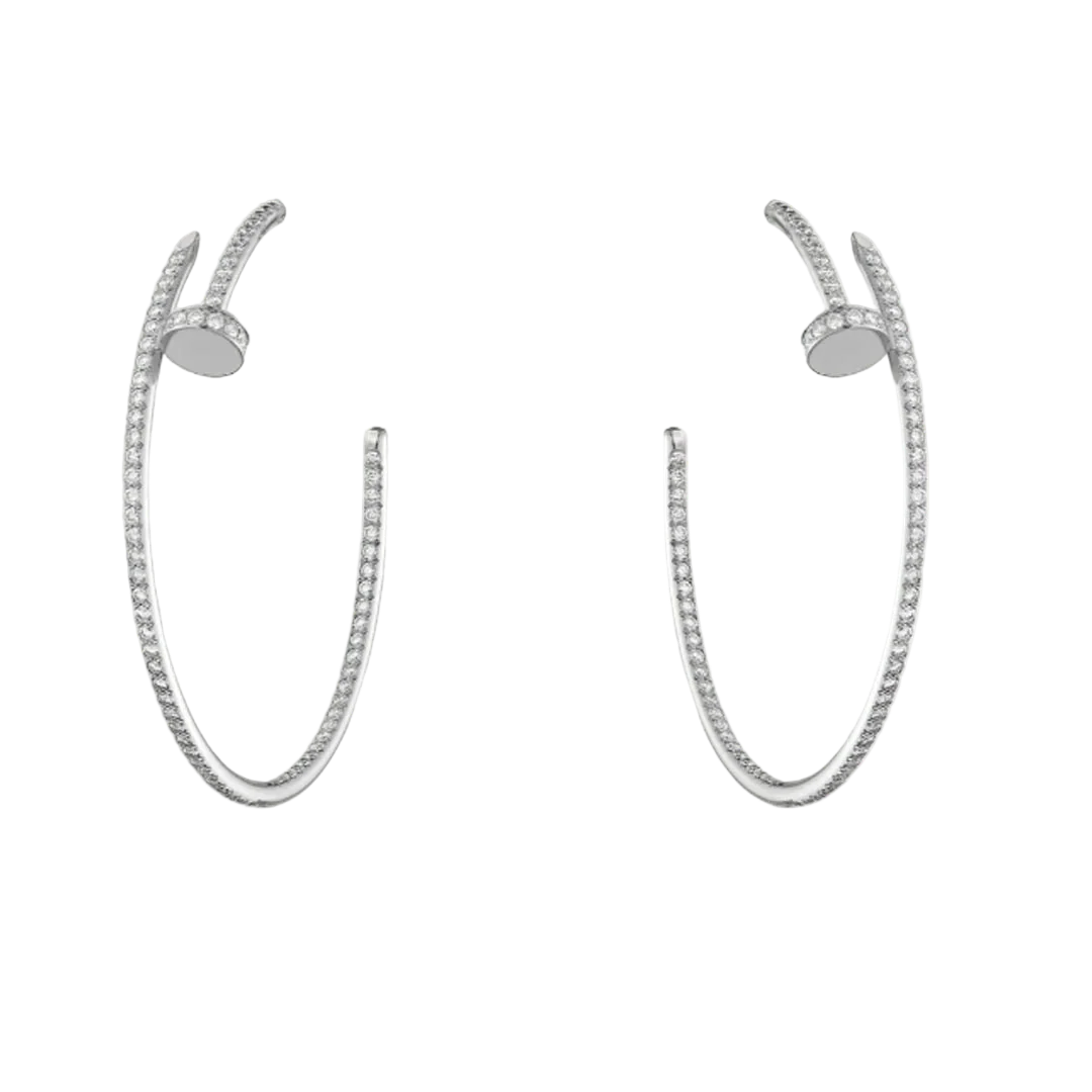 Clou Léonie earrings - diamond