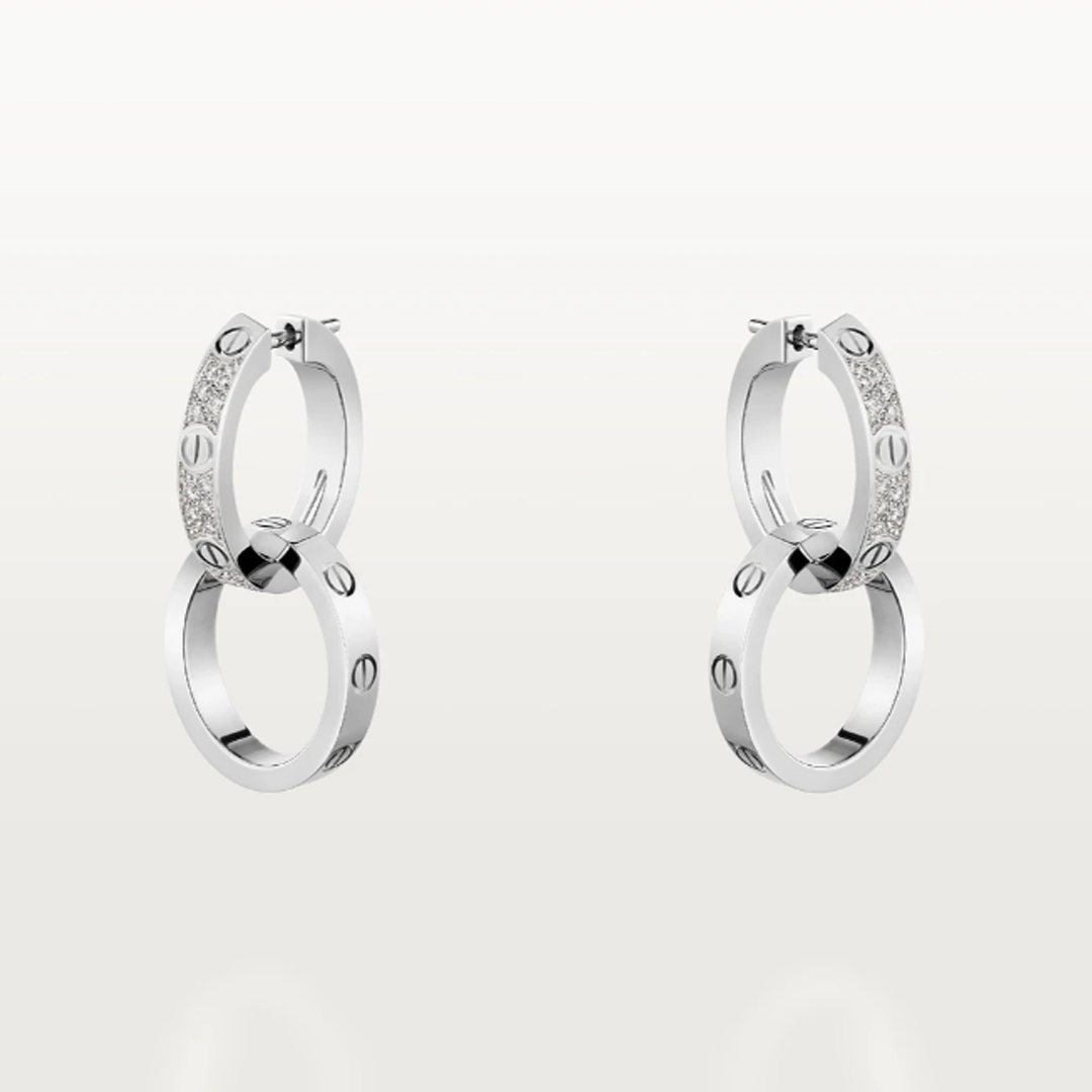 Love Earrings - Diamond