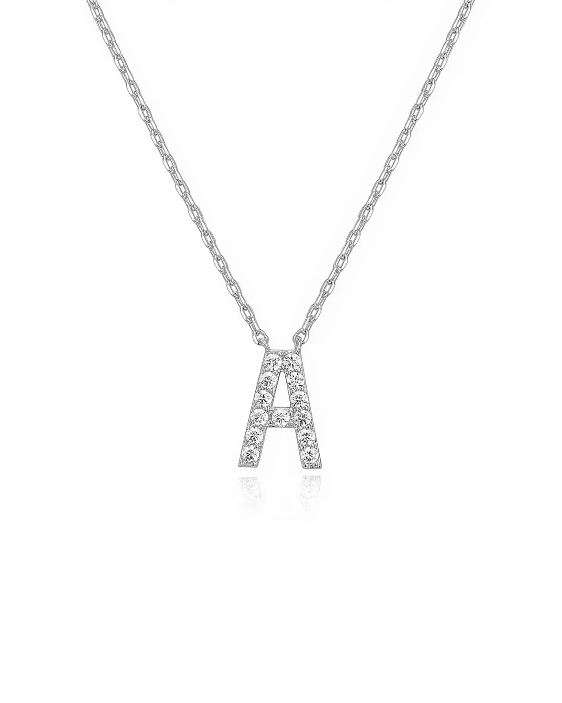 Initial Necklace Gold