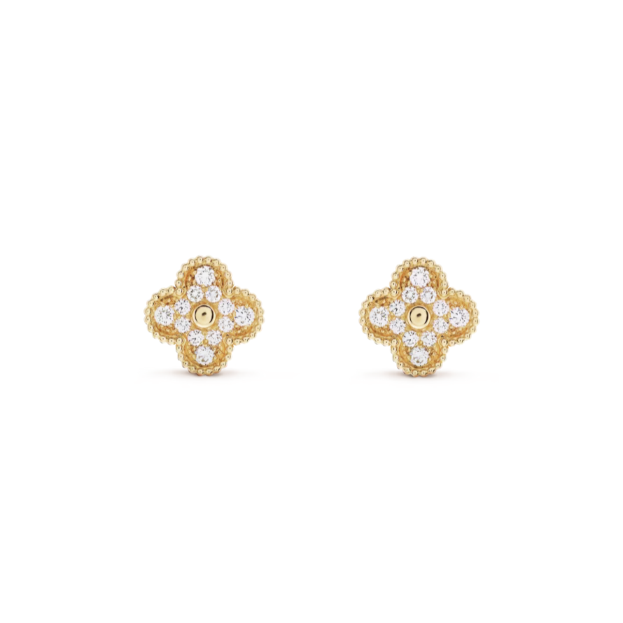 Clover Diamond Earrings