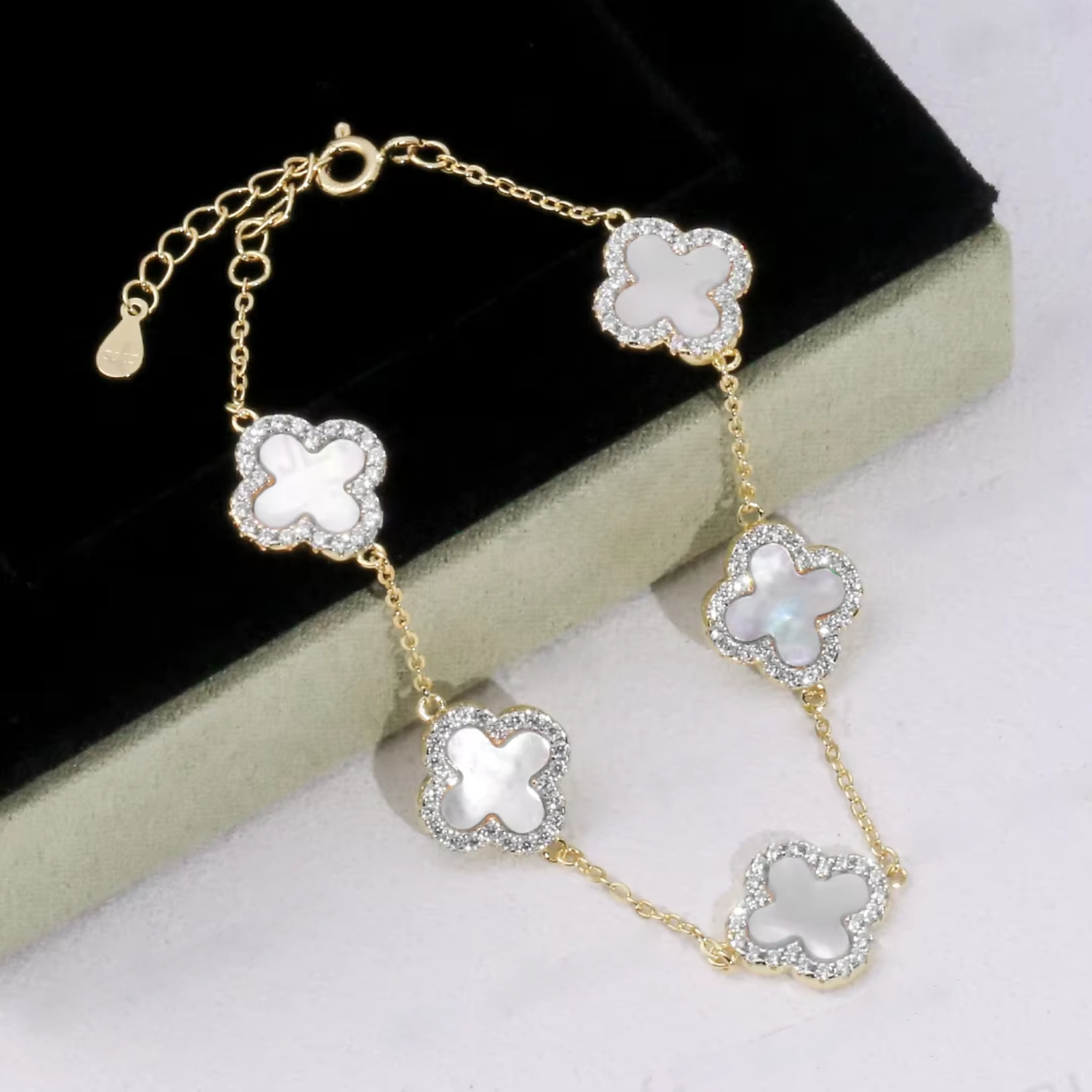 Clover Diamond Bracelet