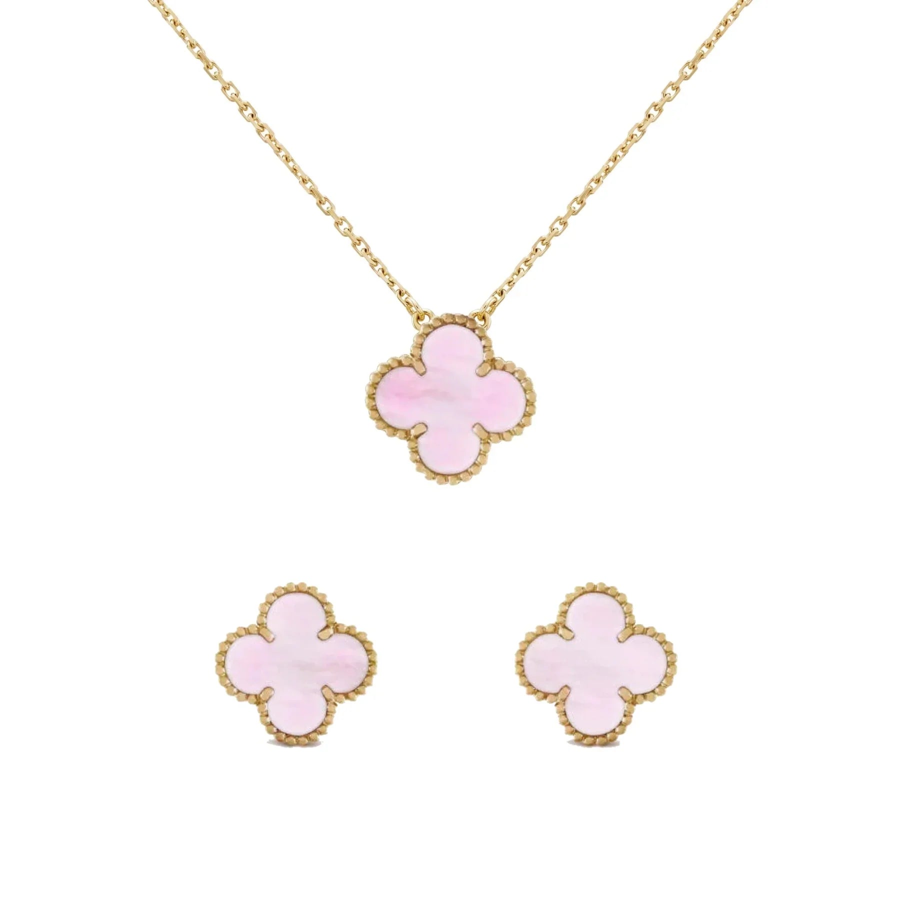 Radiant Set Gold Pink