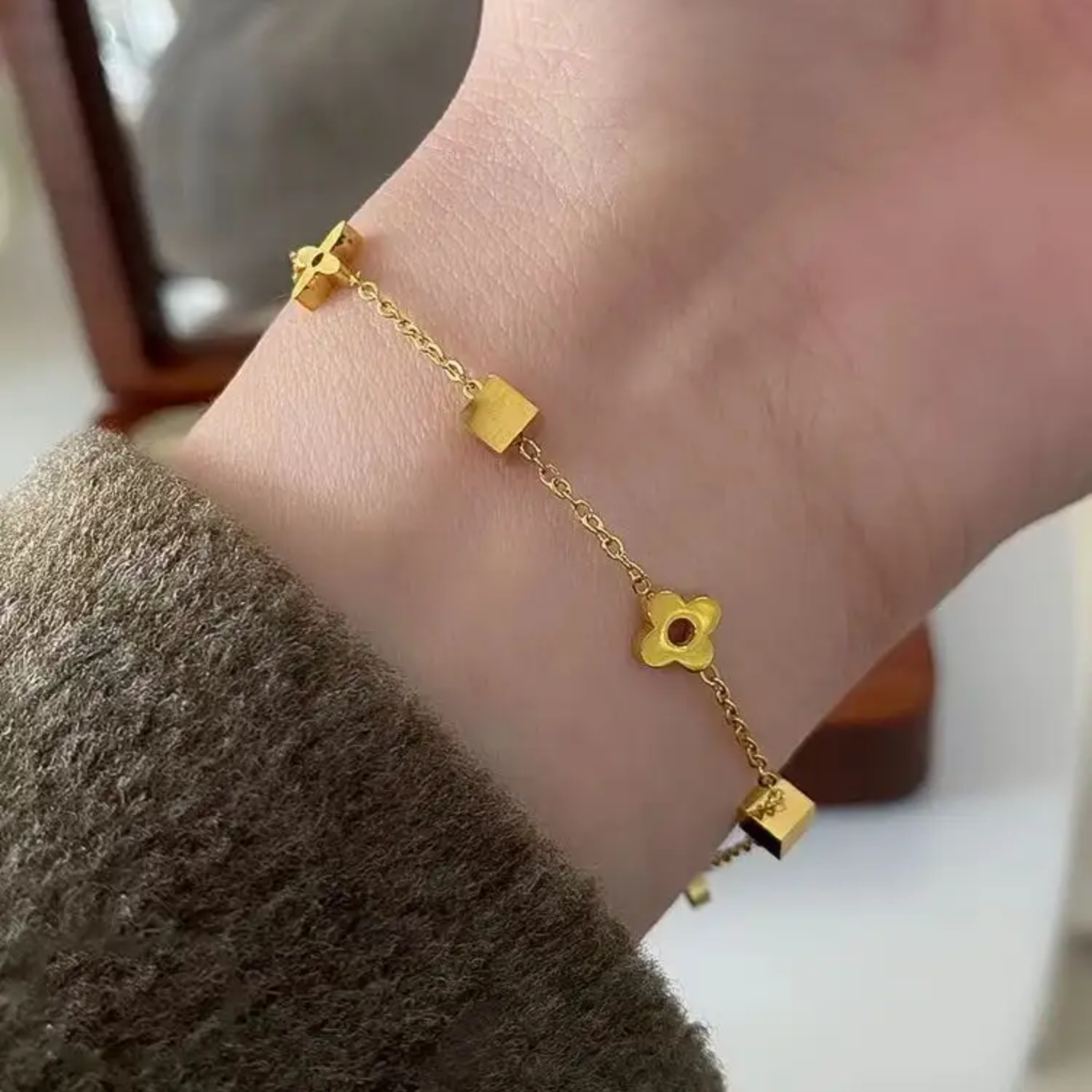 Clover Diamond Bracelet