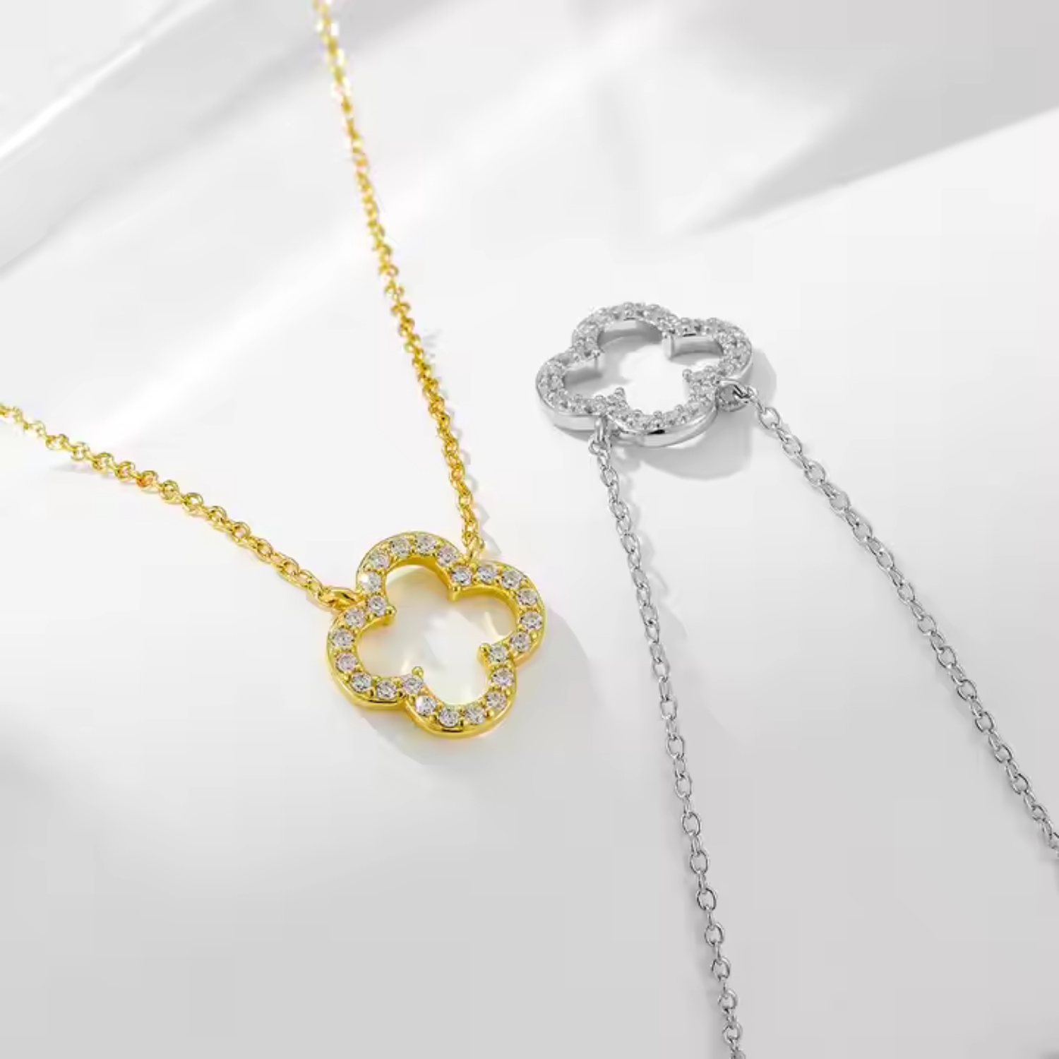 Clover Diamond Necklace
