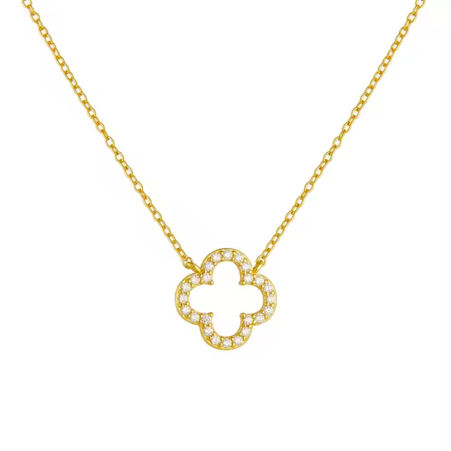 Clover Diamond Necklace
