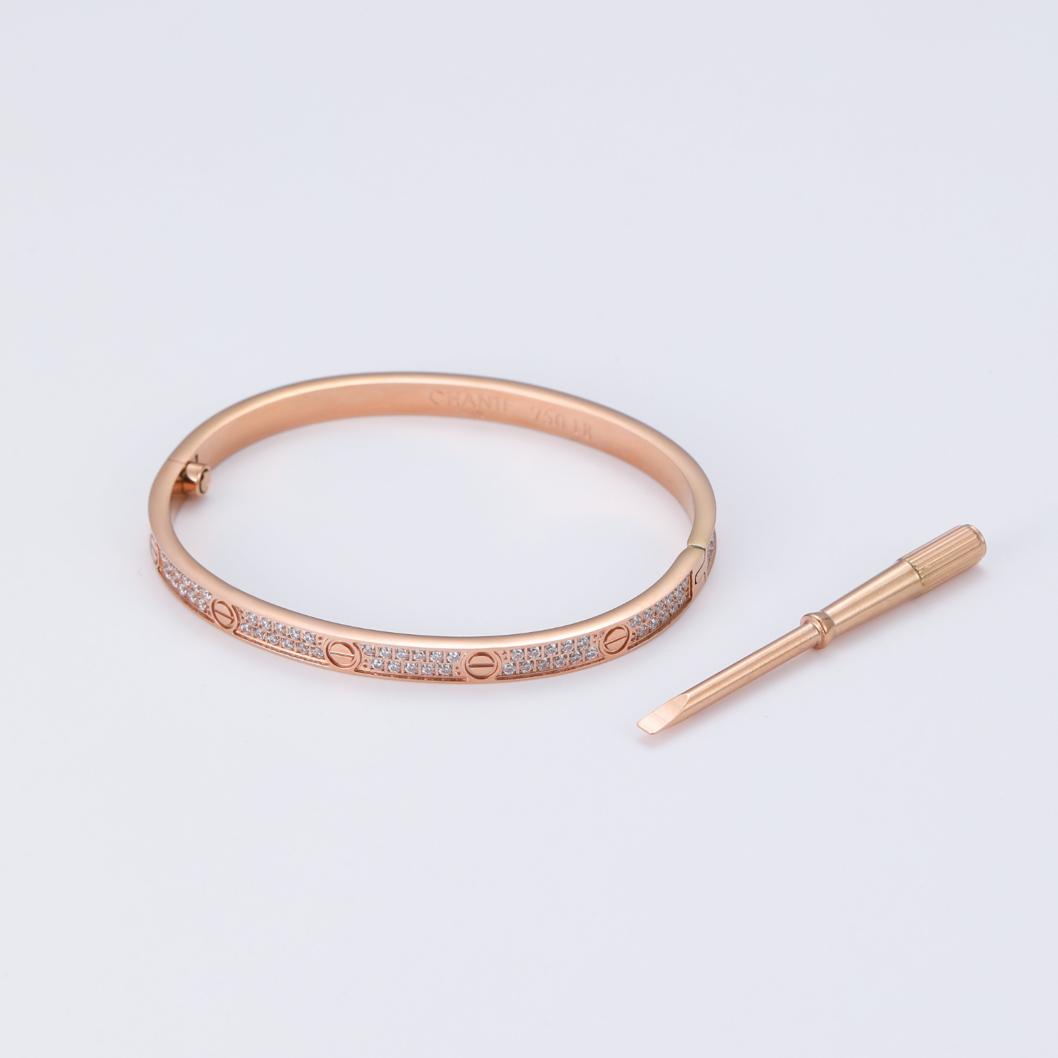 Love Diamond Bracelet - Thin