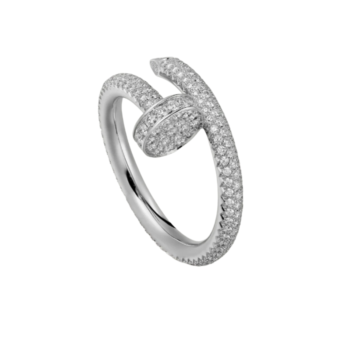 Nail Diamond Ring
