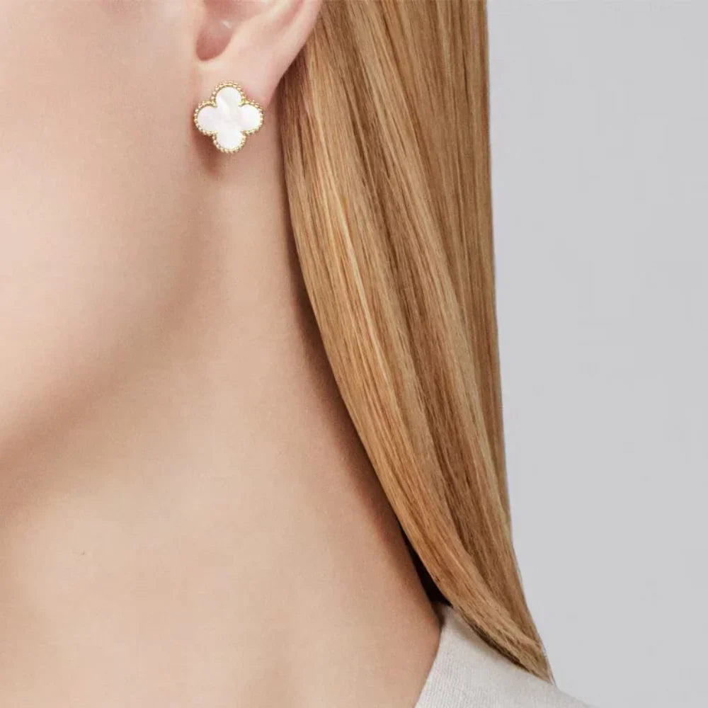 Coki Earrings - White