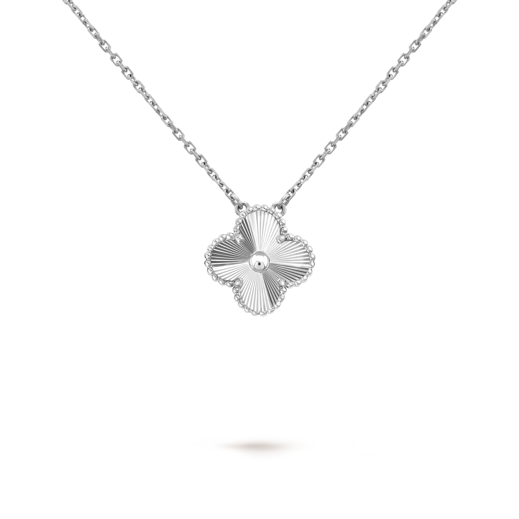 Four-leaf clover necklace Lavish - Silver