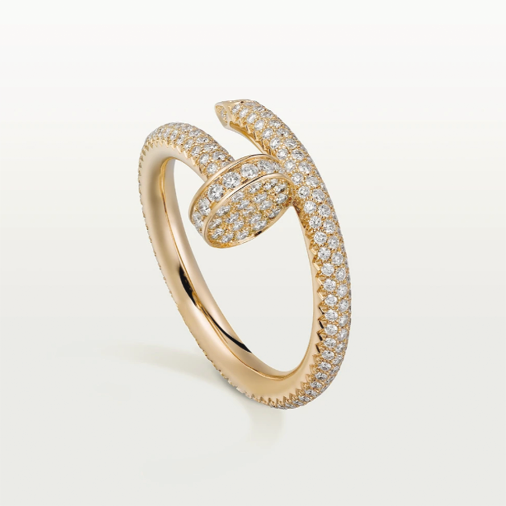 Nail Diamond Ring