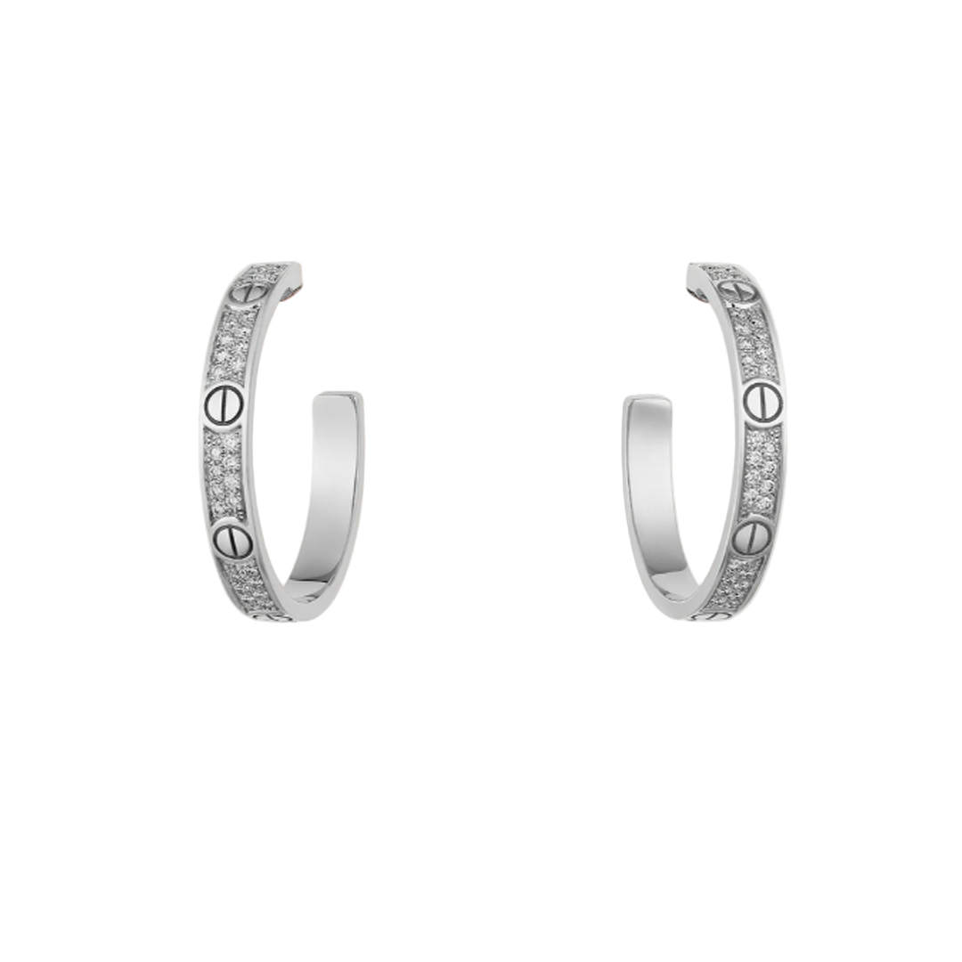 Louise Earrings - Diamond