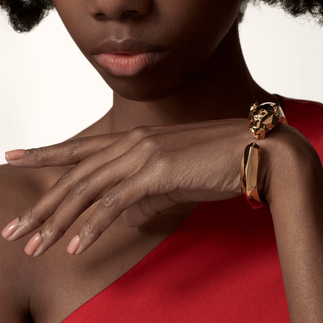 Panther Fleur Bangle