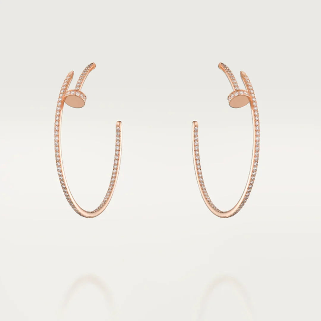 Clou Léonie earrings - diamond