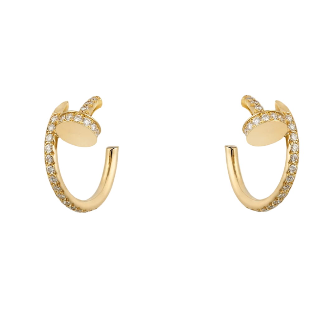 Clou Laurette earrings - diamond