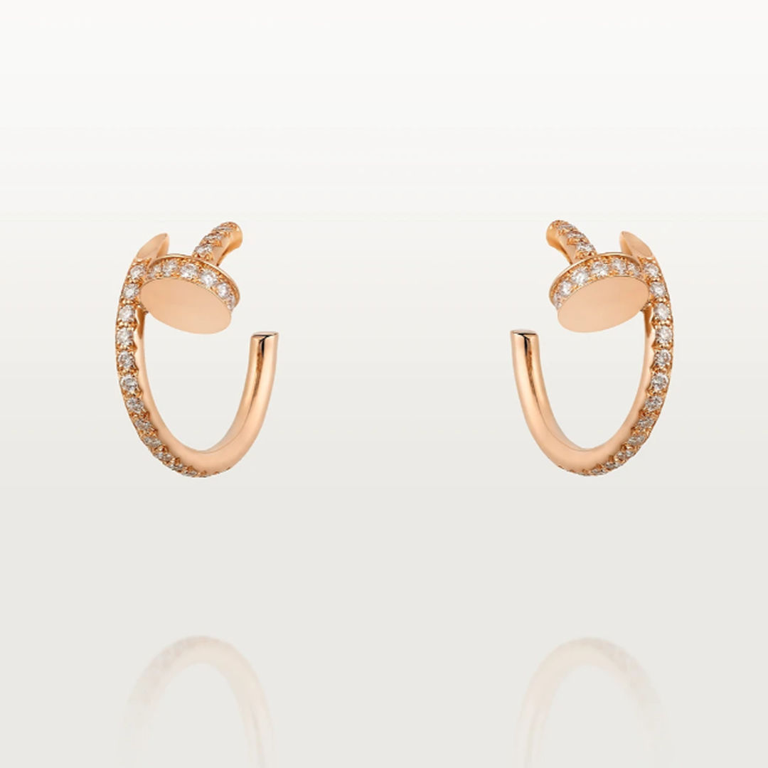 Clou Laurette earrings - diamond