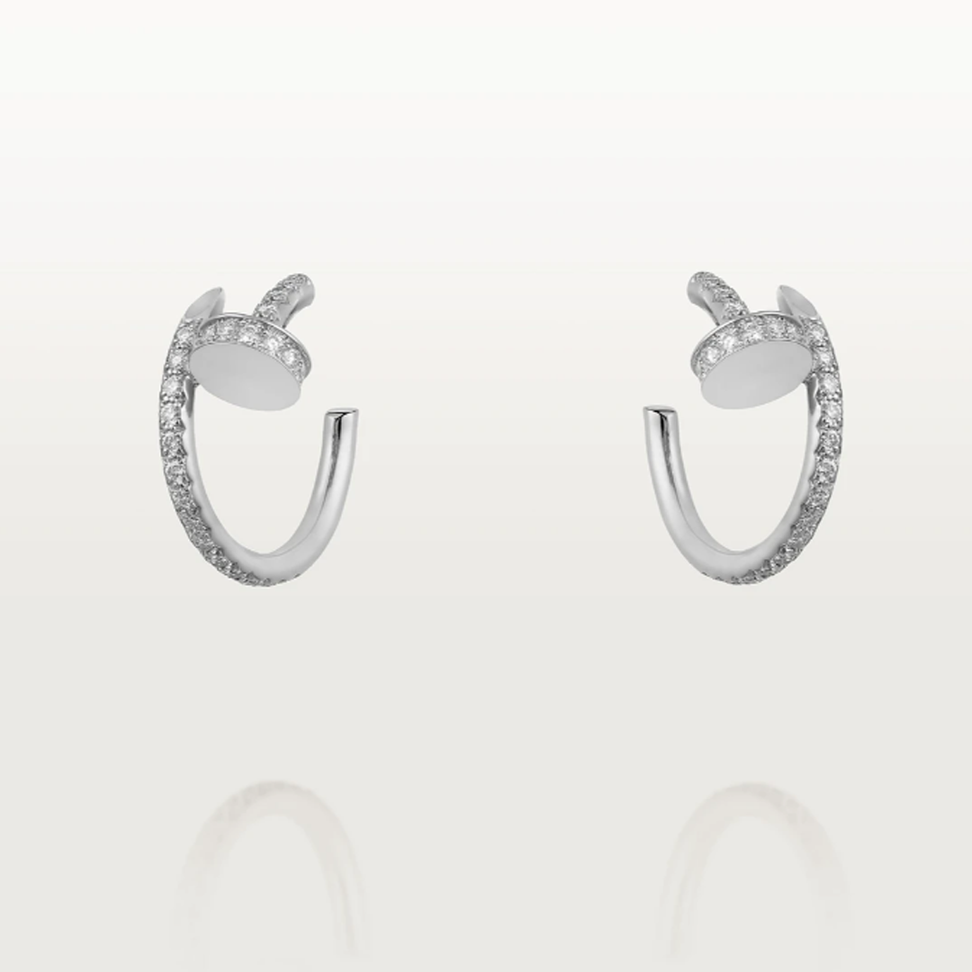 Clou Laurette earrings - diamond