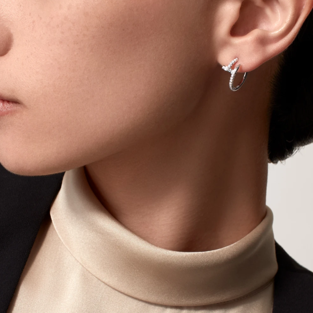Clou Laurette earrings - diamond