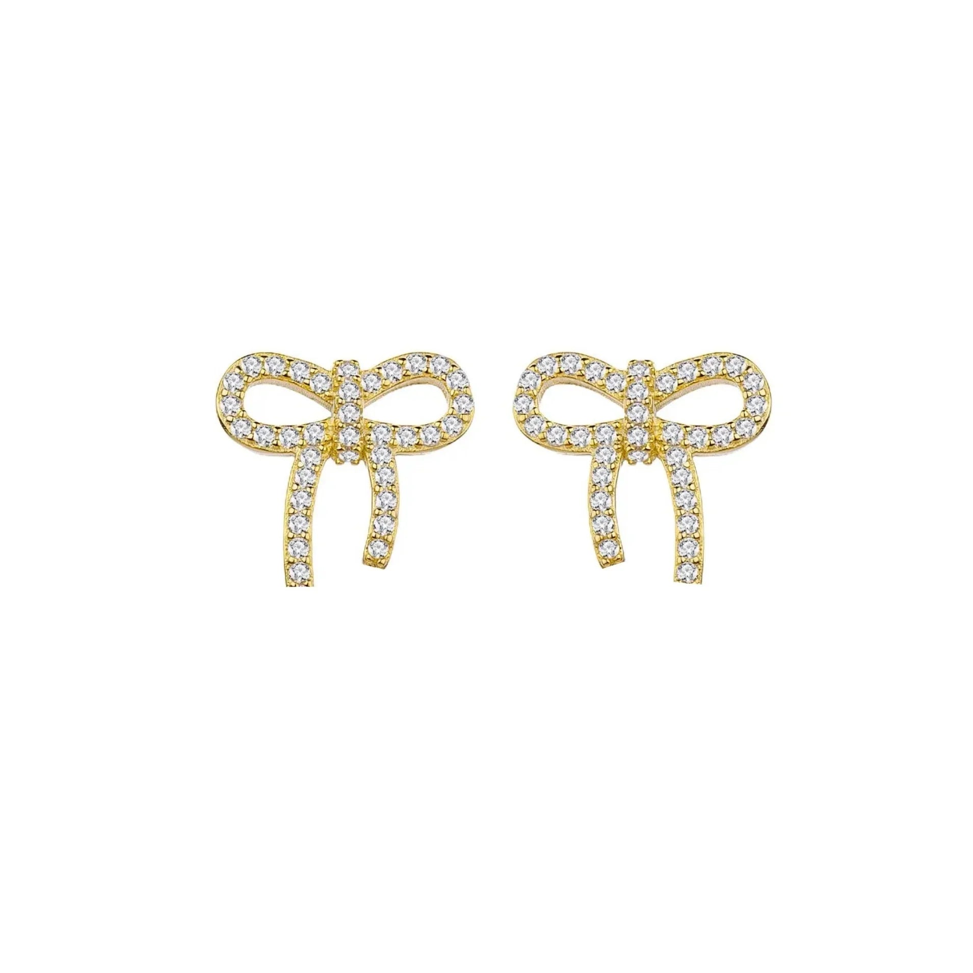 Tia Bow Earrings