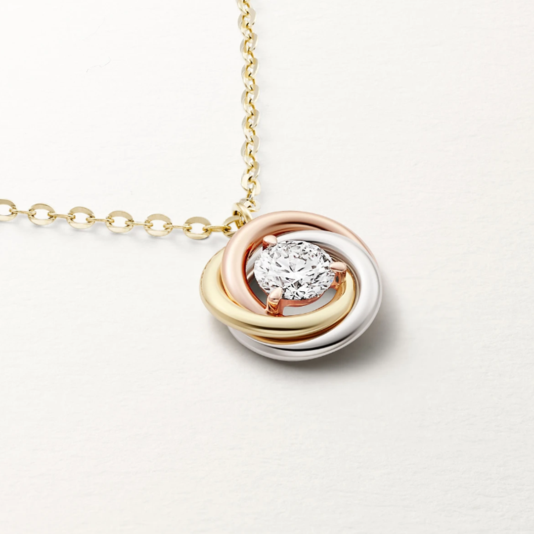 Trinity Amber Necklace