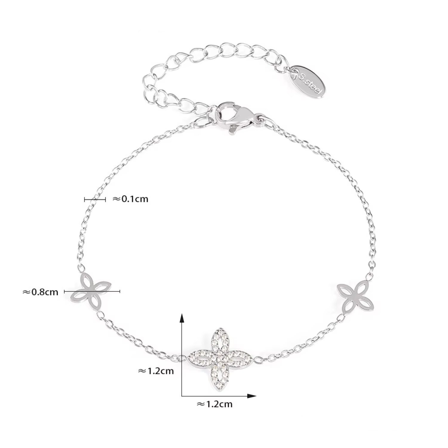 Clover Diamond Bracelet