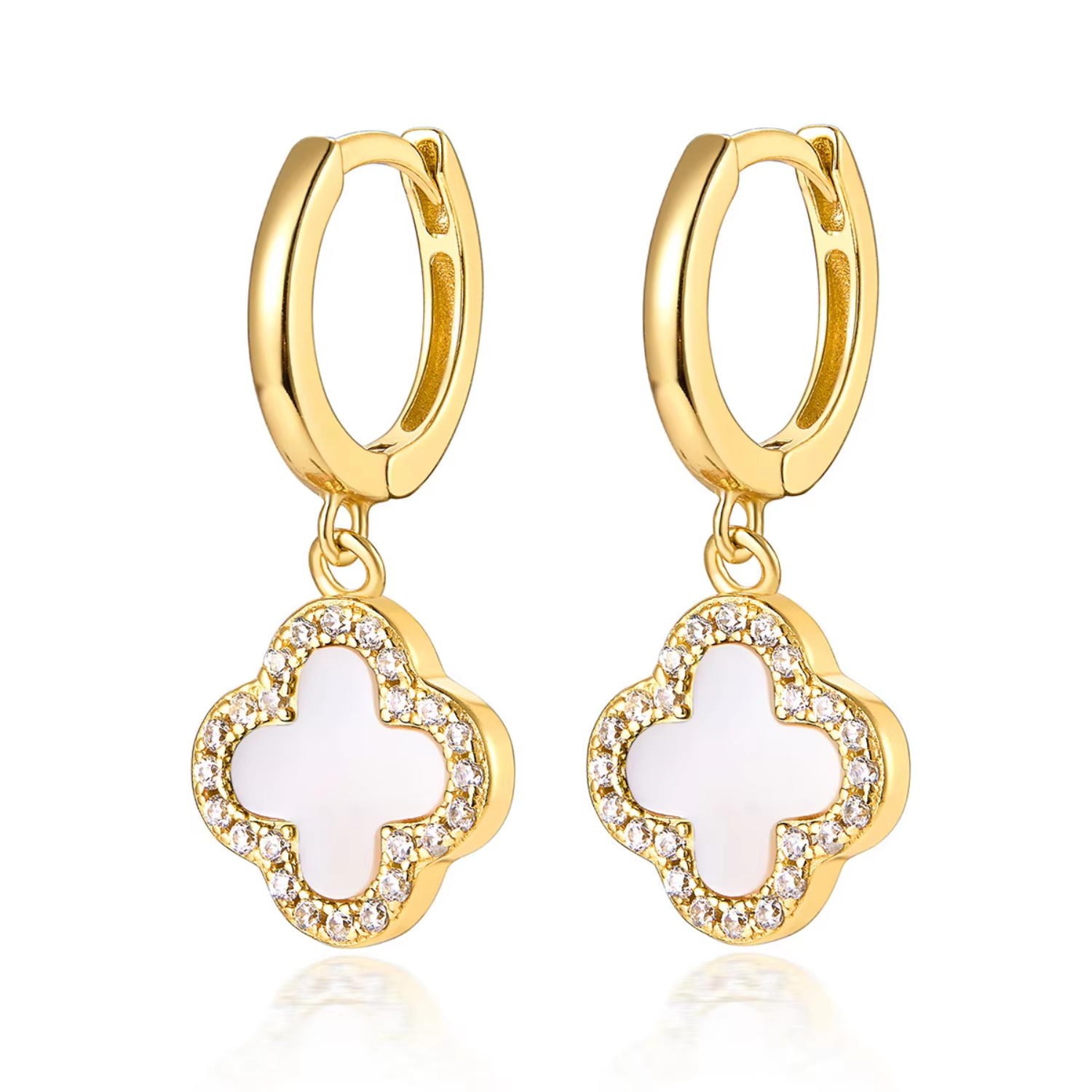 Clover Diamond Earrings