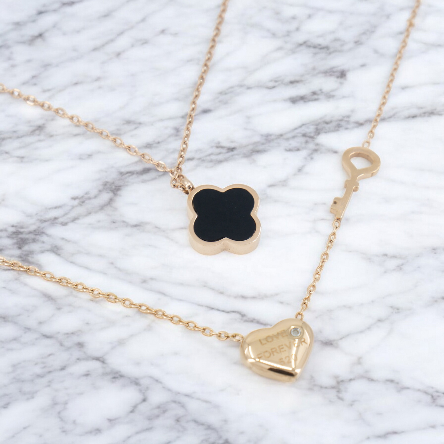 Clover necklace