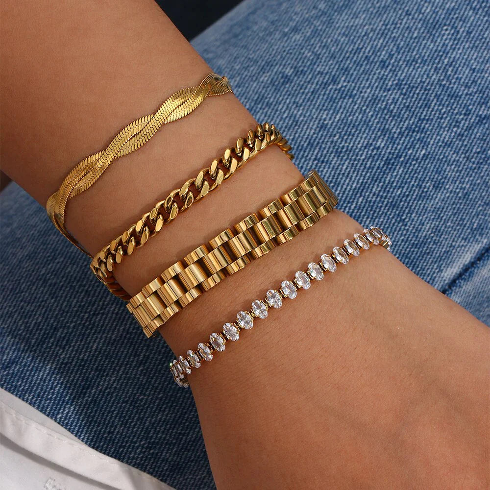 Gold bracelet